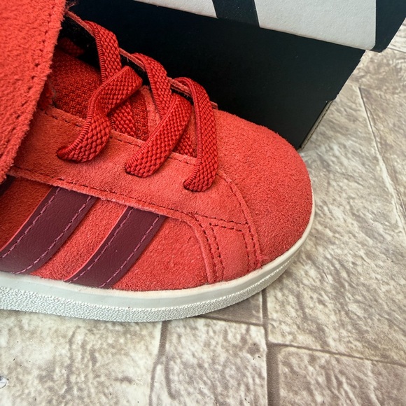 adidas Kids Red Sneakers - Picture 7 of 13